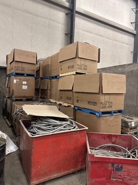 Efficient Scrap Metal Sorting and Storage at Recycling Facility