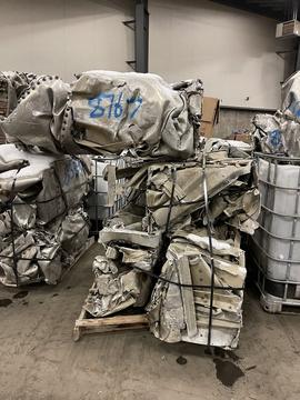 Efficient Scrap Metal Recycling Process in Action
